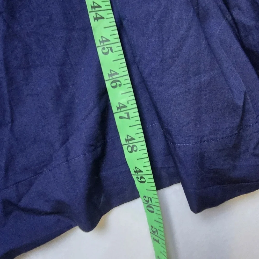 J. Crew NWT Pintuck Mixy Dress Navy Blue Square Neck Midi Pleated Waist Size M